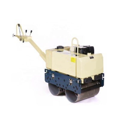 550kg Walk Behind Vibrating Mini Vibratory Hand Road Roller Compactor